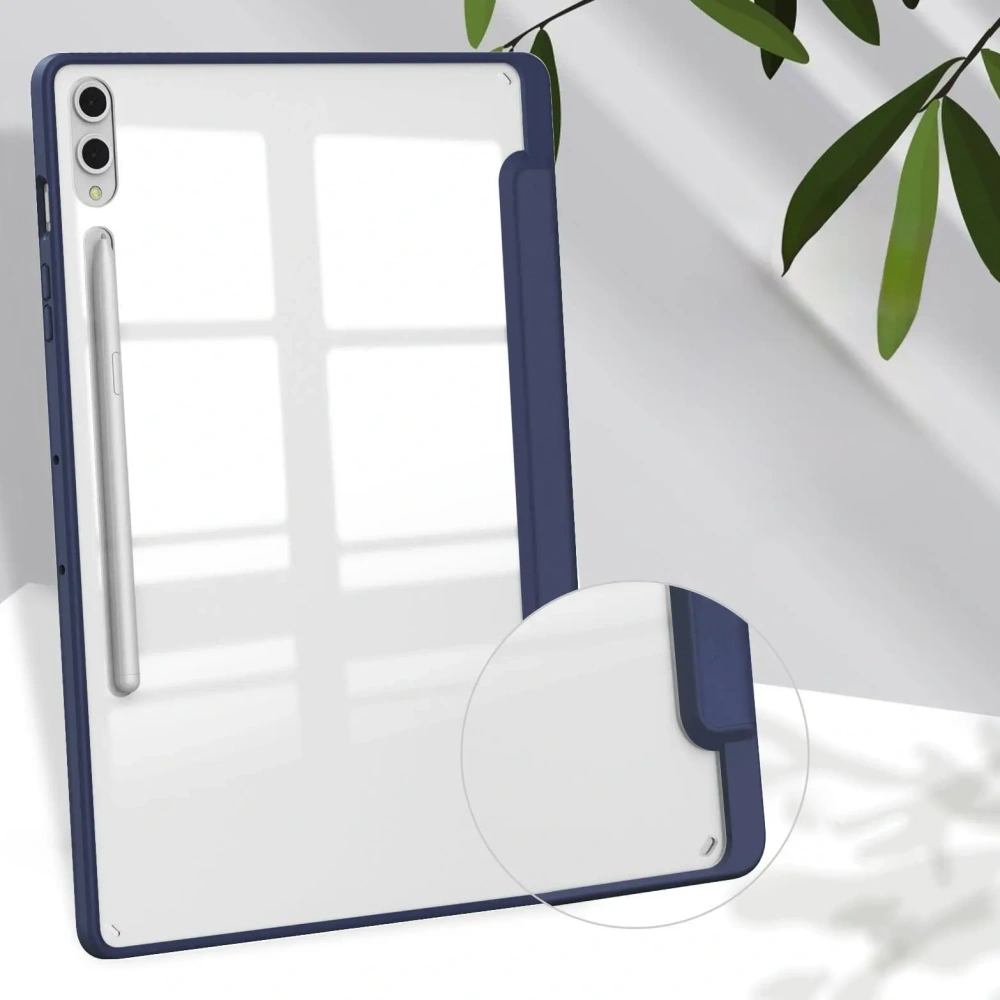 Hurtownia GSM - Etui Bizon Case Tab Clear Matt do Samsung Galaxy Tab S10 Plus / S9 Plus modré - BIZ2492 - {ean13} - Hurt