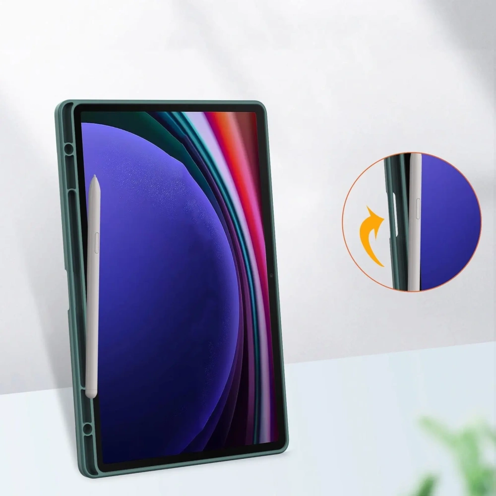 Wholesale Bizon Case Tab Clear Matt Samsung Galaxy Tab S10 Plus / S9 Plus dark green - BIZ2493 - {ean13} - Hurt