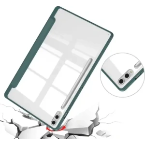 Wholesale Bizon Case Tab Clear Matt Samsung Galaxy Tab S10 Plus / S9 Plus dark green - BIZ2493 - {ean13} - Hurt