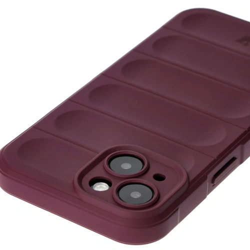 Pancerne etui Bizon Case Tur do Apple iPhone 15 ciemnofioletowe