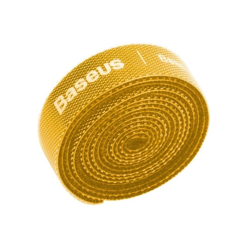 Hurtownia GSM - Velcro-Bänder, Kabelorganisator Baseus Colourful Circle Velcro Straps 1m (gelb) - BSU1367YEL - {ean13} - Hurt