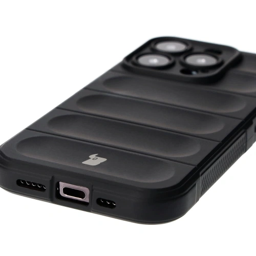 Pancerne etui Bizon Case Tur do Apple iPhone 15 Pro czarne