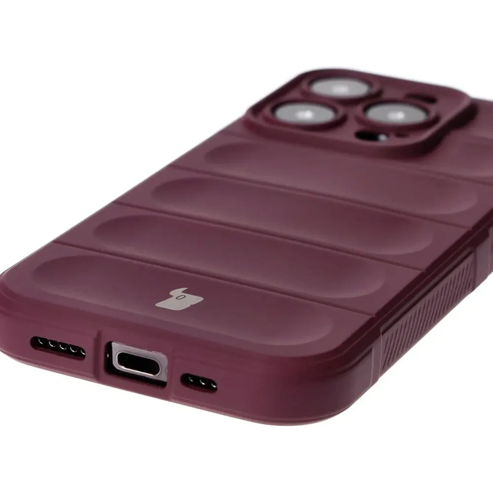 Hurtownia GSM - Pancerne etui Bizon Case Tur do Apple iPhone 15 Pro ciemnofioletowe - BIZ3081 - {ean13} - Hurt