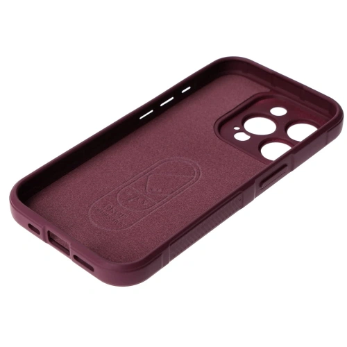 Pancerne etui Bizon Case Tur do Apple iPhone 15 Pro ciemnofioletowe