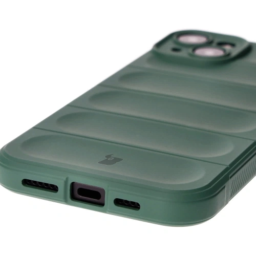 Pancerne etui Bizon Case Tur do Apple iPhone 15 Plus ciemnozielone