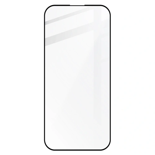 Szkło hartowane Bizon Glass Edge 2 do Apple iPhone 15 Pro czarne