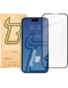 Bizon Glass Edge 2 Apple iPhone 15 / 16 fekete