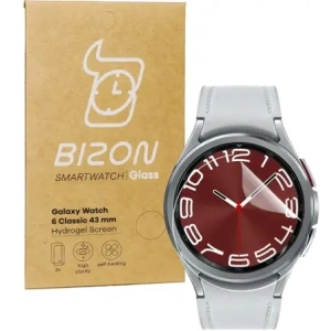 Hurtownia GSM - Bizon Glass Hydrogel Samsung Galaxy Watch 6 Classic 43mm [2 PACK] - BIZ3096 - {ean13} - Hurt