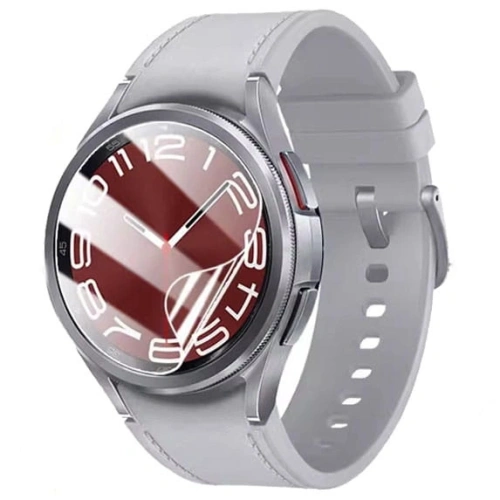 Folia hydrożelowa na ekran Bizon Glass Hydrogel do Samsung Galaxy Watch 6 Classic 43mm [2 PACK] (zegarek)