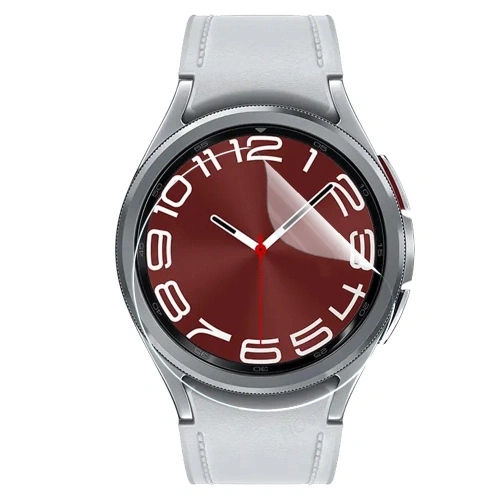 Folia hydrożelowa na ekran Bizon Glass Hydrogel do Samsung Galaxy Watch 6 Classic 43mm [2 PACK] (zegarek)