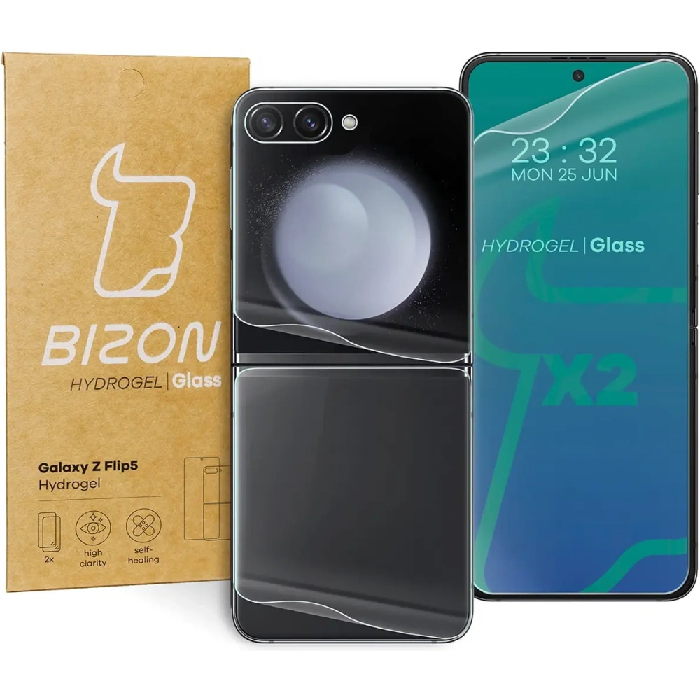 Hurtownia GSM - Bizon Glas Hydrogel Samsung Galaxy Z Flip5 - BIZ3099 - {ean13} - Hurt