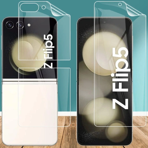 Folia hydrożelowa na tył i przód Bizon Glass Hydrogel Samsung Galaxy Z Flip5
