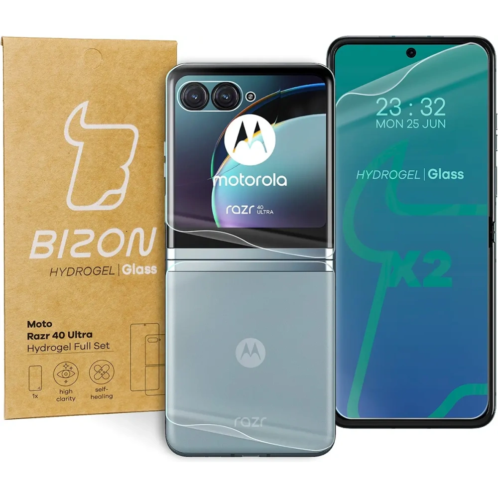 Wholesale Bizon Glass Hydrogel Motorola Razr 40 Ultra - BIZ3101 - {ean13} - Hurt