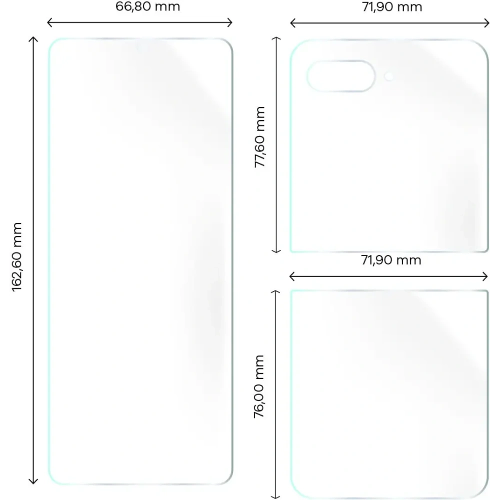 Wholesale Bizon Glass Hydrogel Motorola Razr 40 Ultra - BIZ3101 - {ean13} - Hurt