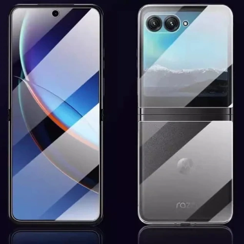Folia hydrożelowa na tył i przód Bizon Glass Hydrogel Motorola Razr 40 Ultra