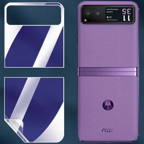 Folia hydrożelowa na tył i przód Bizon Glass Hydrogel Motorola Razr 40