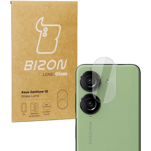 Szkło na aparat Bizon Glass Lens do Asus Zenfone 10 [2 PACK]