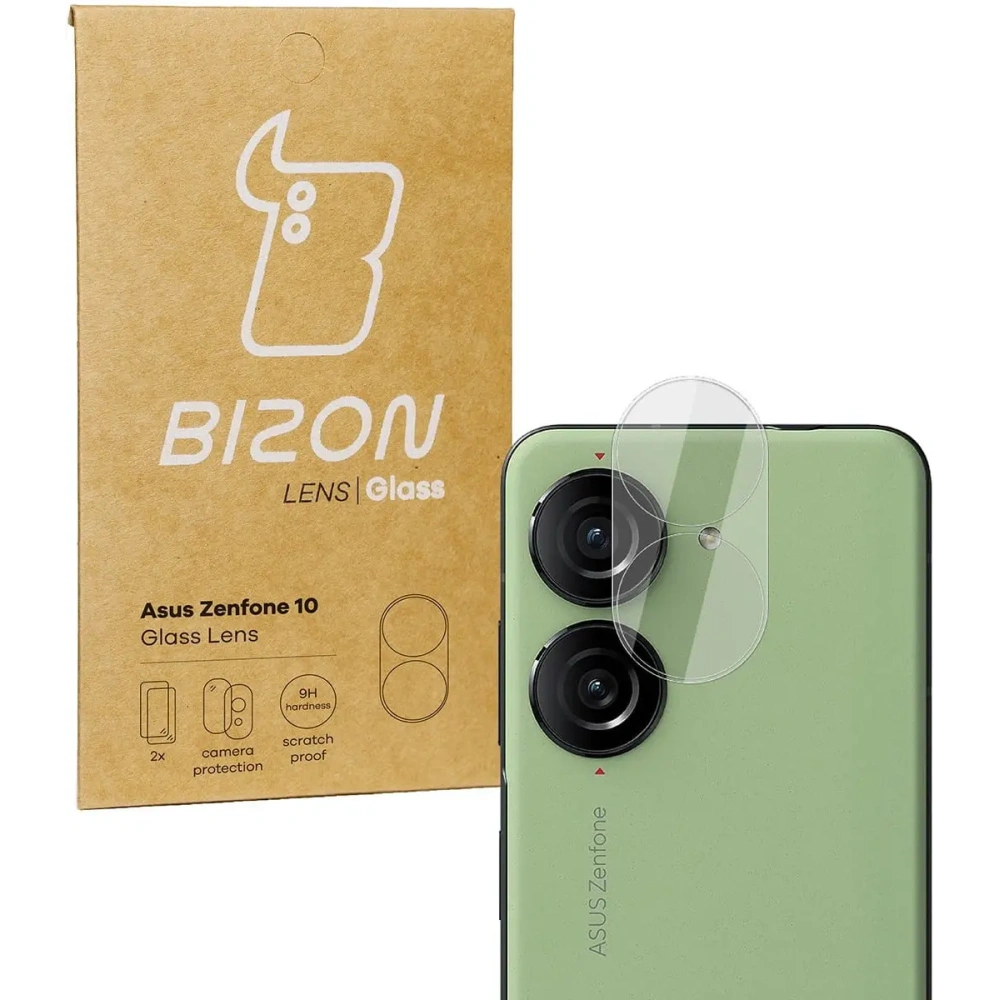 Hurtownia GSM - Bizon-Glaslinse für Asus Zenfone 10 [2 PACK] - BIZ3103 - {ean13} - Hurt