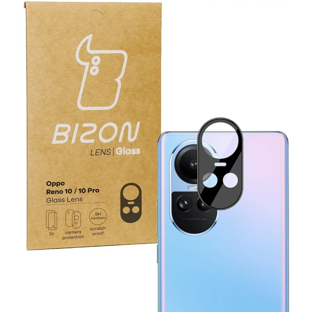 Hurtownia GSM - Szkło na aparat Bizon Glass Lens do Oppo Reno 10/10 Pro 5G [2 PACK] - BIZ3105 - {ean13} - Hurt
