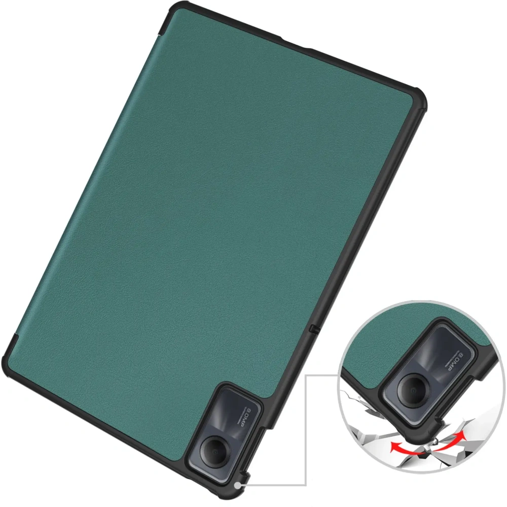 Wholesale Bizon Case Tab Croc Xiaomi Redmi Pad SE dark green - BIZ3107 - {ean13} - Hurt
