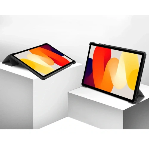 Etui Bizon Case Tab Croc do Xiaomi Redmi Pad SE szare