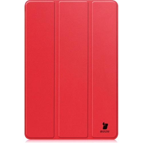 Etui Bizon Case Tab Croc do Xiaomi Redmi Pad SE czerwone