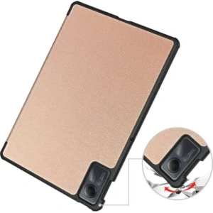 Hurtownia GSM - Bizon Case Tab Croc Xiaomi Redmi Pad SE aur roz - BIZ3110 - {ean13} - Hurt