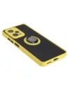 Hurtownia GSM - Bizon Case Hybrid Ring Xiaomi Redmi Note 12 Pro+ 5G füstös sárga kerettel - BIZ3112 - {ean13} - Hurt