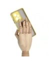Hurtownia GSM - Bizon Case Hybrid Ring Xiaomi Redmi Note 12 Pro+ 5G füstös sárga kerettel - BIZ3112 - {ean13} - Hurt