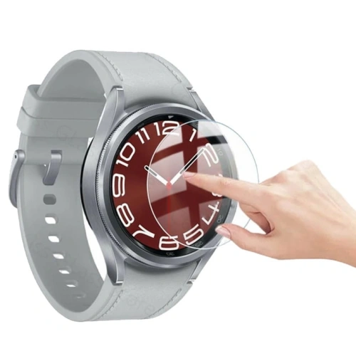 Szkło hartowane Bizon Glass Watch Clear do Samsung Galaxy Watch 6 Classic 43 mm