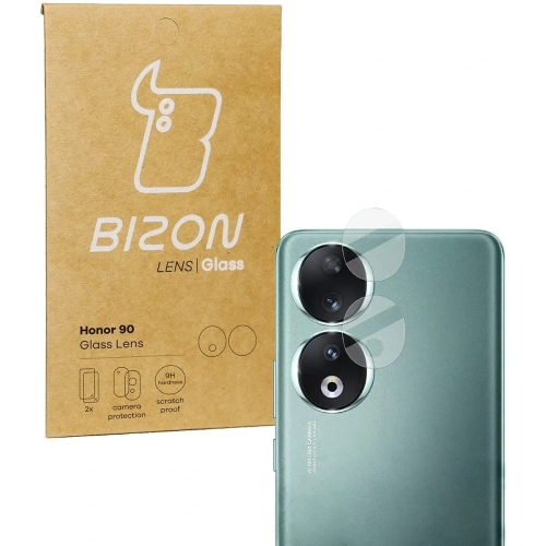 Szkło na aparat Bizon Glass Lens do Honor 90 [2 PACK]