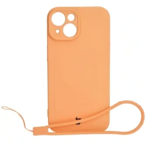 Hurtownia GSM - Etui Bizon Case Silicone do Apple iPhone 15 pomarańczowe - BIZ3117 - {ean13} - Hurt