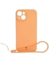 Bizon Case Silicone Apple iPhone 15 orange