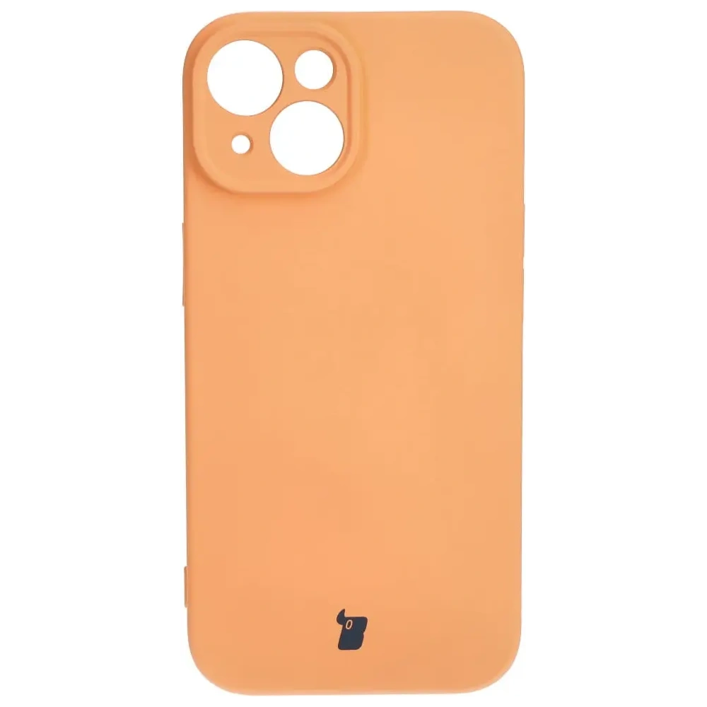 Hurtownia GSM - Etui Bizon Case Silicone do Apple iPhone 15 pomarańczowe - BIZ3117 - {ean13} - Hurt