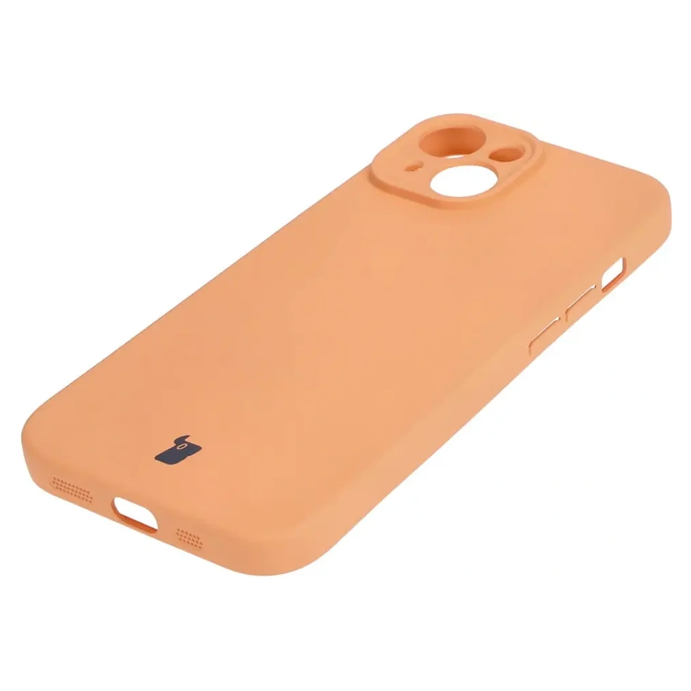 Wholesale Bizon Case Silicone Apple iPhone 15 orange - BIZ3117 - {ean13} - Hurt