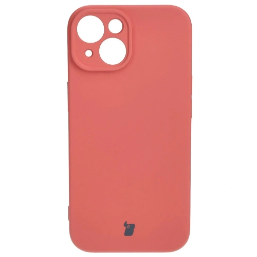 Etui Bizon Case Silicone do Apple iPhone 15 brudny róż