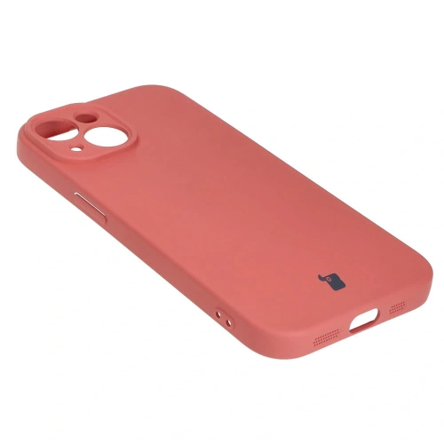 Etui Bizon Case Silicone do Apple iPhone 15 brudny róż