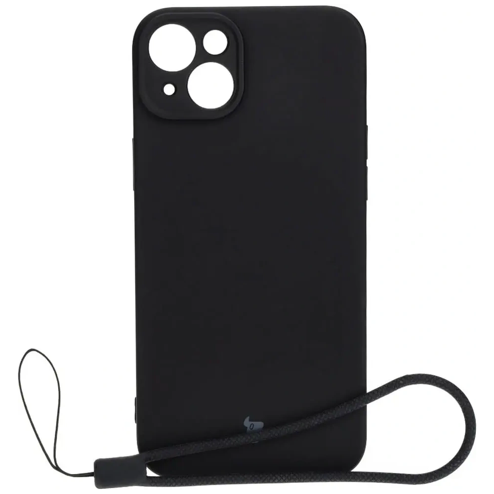 Hurtownia GSM - Bizon Case Silikon Apple iPhone 15 Plus schwarz - BIZ3119 - {ean13} - Hurt
