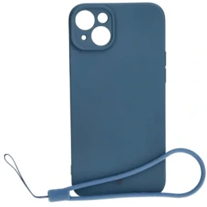 Hurtownia GSM - Bizon Case Silicone Apple iPhone 15 Plus albastru marin - BIZ3120 - {ean13} - Hurt