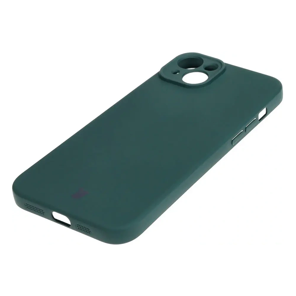 Hurtownia GSM - Etui Bizon Case Silicone do Apple iPhone 15 Plus tmavě zelené - BIZ3121 - {ean13} - Hurt