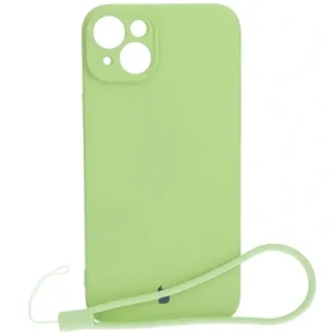 Hurtownia GSM - Bizon Case Silicone Apple iPhone 15 Plus verde deschis - BIZ3122 - {ean13} - Hurt