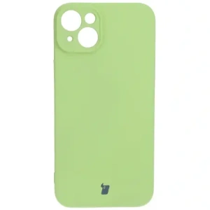 Hurtownia GSM - Bizon Case Silicone Apple iPhone 15 Plus verde deschis - BIZ3122 - {ean13} - Hurt