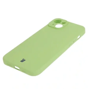 Hurtownia GSM - Bizon Case Silicone Apple iPhone 15 Plus verde deschis - BIZ3122 - {ean13} - Hurt