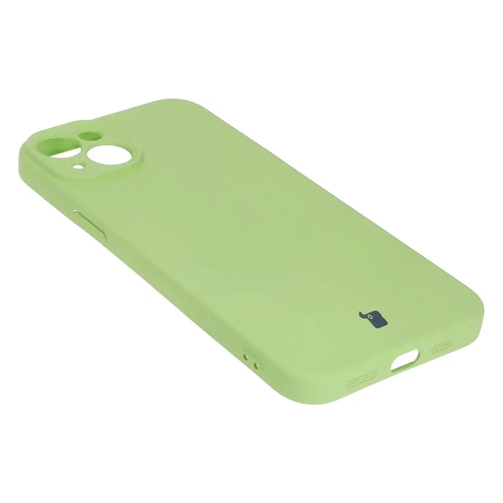 Hurtownia GSM - Bizon Case Silicone Apple iPhone 15 Plus verde deschis - BIZ3122 - {ean13} - Hurt