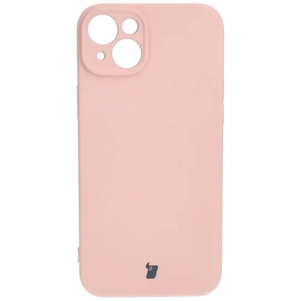 Hurtownia GSM - Bizon Case Silicone Apple iPhone 15 Plus roz deschis - BIZ3123 - {ean13} - Hurt