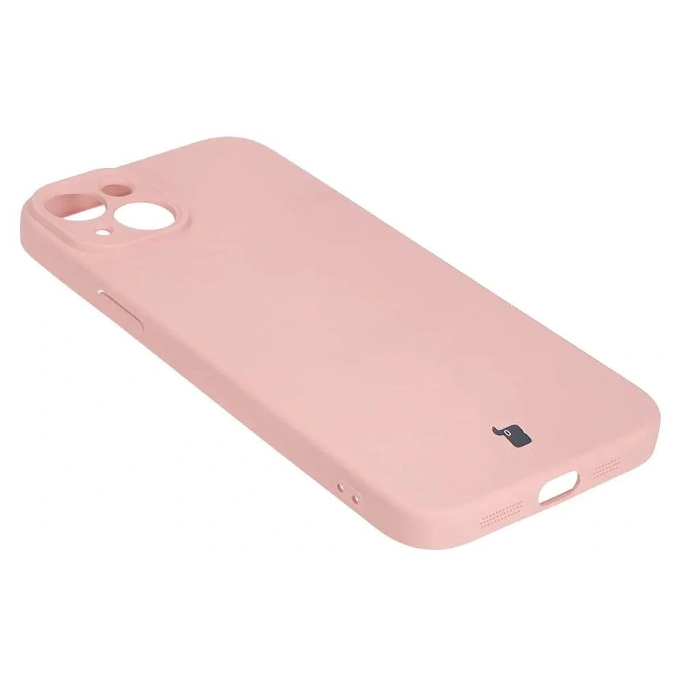 Hurtownia GSM - Bizon Case Silicone Apple iPhone 15 Plus roz deschis - BIZ3123 - {ean13} - Hurt