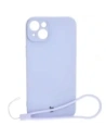 Bizon Case Silicone Apple iPhone 15 Plus light purple