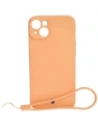 Bizon Case Silicone Apple iPhone 15 Plus orange