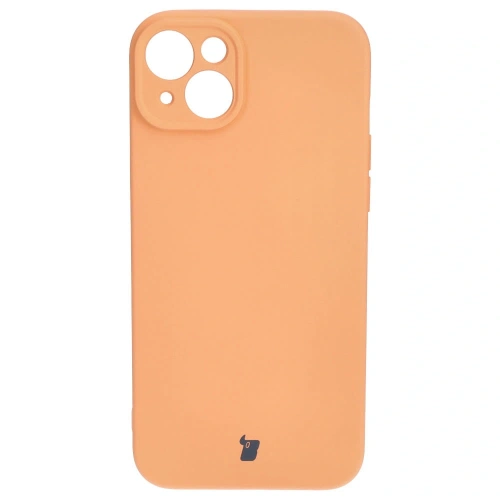 Etui Bizon Case Silicone do Apple iPhone 15 Plus pomarańczowe
