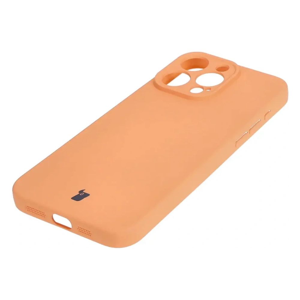 Hurtownia GSM - Bizon Case Silikon Apple iPhone 15 Pro Max orange - BIZ3127 - {ean13} - Hurt